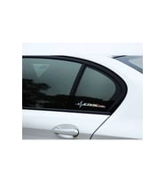 Civic Yan Cam Sticker Oto Kapı 20 Cm X 7 Cm Hologram c44