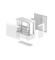 DEEPCOOL CH690 Digital WH Panoramik Dahili Dijital Durum Ekranlı Yüksek Hava Akışlı Beyaz Gaming M