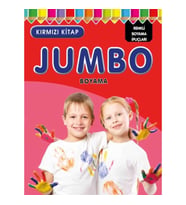 Jumbo Boyama Kırmızı Kitap