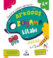 Arkadaş Boyama Kitabı - 4+ Yaş