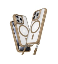 Apple İphone 14 Pro Max Kılıf Enka Magsafe Silikon Kılıf - Desert