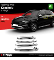 Fiat Egea Cross Krom Kapı Kolu 8 Prç. 2020 Üzeri