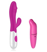 Süper Sessiz Çalışma Özeligine Sahip 10 Hızlı Vibratör+Mini Vibratör