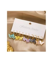 10 ADET KELEBEK KÜPE SET