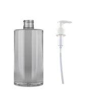 250ml şeffaf plastik şişe sıvı sabun pompalı, 24 adet, sabun şişesi, pompalı şişe, duş jeli şişesi, kozmetik şişe