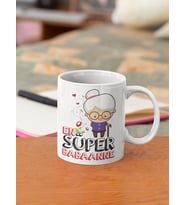 En Süper Babaanne Kupa Bardak (Beyaz)