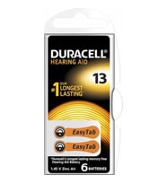 DURACELL 13 İŞİTME CİHAZI KULAK PİLİ 6 PARÇA KUTU (5680)