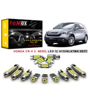 Honda CR-V 3. Nesil LED İç Aydınlatma Ampul Seti FEMEX Parlak Beyaz