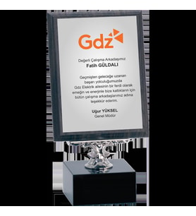 ODAK KUPA - Ahşap Plaketler - PL-008-M B - 15x20 cm