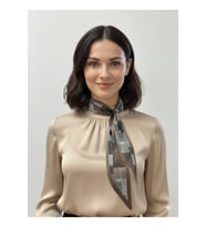 Zerafeti Fular Bandana – Estascarf 100x9 cm (Gri)