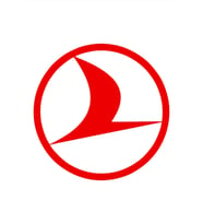 Türk Hava Yolları Sticker Kırmızı 8*8 Cm