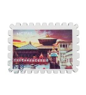 Nepal Temalı Pul Magnet (Karışık)