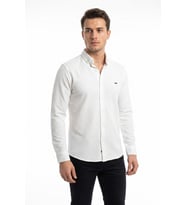Erkek Spor Slim Fitt Uzun Kol  Gömlek BGL-ST05440