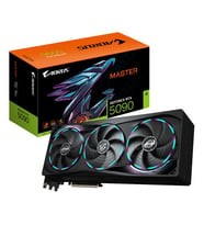GIGABYTE GV-N5090AORUS M-32GD, RTX5090, AORUS MASTER, 32Gb, GDDR7, 512BIT, 3 Fanlı, 1xHDMI, 3xDP, GAMING Ekran KARTI