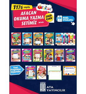 1. Sınıf Afacan Okuma Yazma Seti