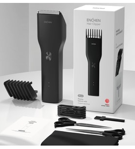 ENCHEN BOOST Siyah Saç Kesim Makinesi Seti