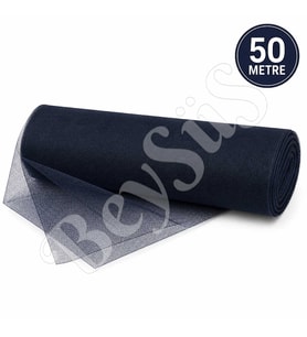 Süsleme Tülü Lacivert Grek Tül 50 m
