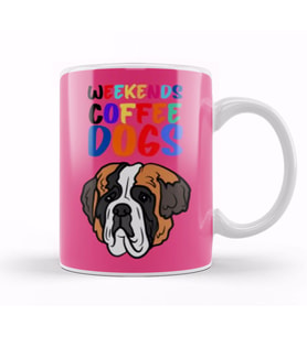 Funny Dog Lover Gift For   Men Kupa Bardak Porselen