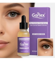 Garleks Göz Çevresi Bakım Seti 30 ml – Koyu Halka, Şişlik ve İnce Kırışıklıklara Karşı Etkili Bitkisel Çözüm