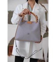 Kadın Su Geçirmez Büyük Boy Lüks El Ve Omuz Çantası Shopper EBAT: 26 X 30 CM (STD)