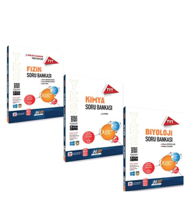 Hız ve Renk TYT Fizik Kimya ile Biyoloji Soru Bankası Seti 3 Kitap
