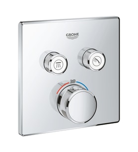 Grohtherm Smartcontrol Ankastre Banyo Bataryası Kare 2çıkışlı(Sıva Altı Hariç)