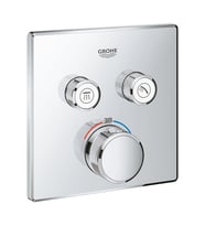 Grohtherm Smartcontrol Ankastre Banyo Bataryası Kare 2çıkışlı(Sıva Altı Hariç)