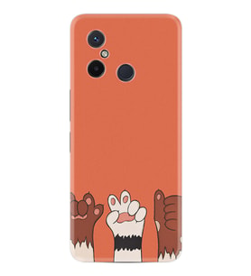 Xiaomi Redmi 12C Kılıf Resimli Desenli Silikon Platinium Series Three Hand 1818