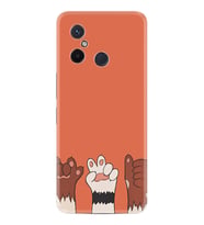 Xiaomi Redmi 12C Kılıf Resimli Desenli Silikon Platinium Series Three Hand 1818