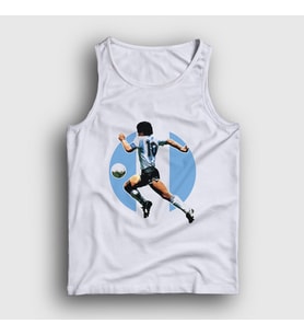 Presmono Unisex Beyaz Futbol Run Maradona Atlet 51312tt