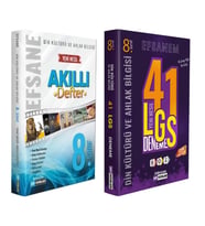 DDY YAYINLARI 8.Sınıf Din Kültürü ve Ahlak Bilgisi Efsane Akıllı Defter + LGS Efsane 41 Deneme