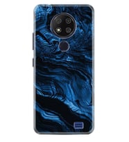 Reeder P13 Blue Max 2020 Kılıf Desenli Silikon Blue MArble