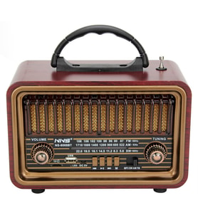 Concord NS8069BT Nostaljik Radyo USB & TF & Aux Girişli Bluetooh Hoparlör