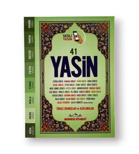 Türkçe Okunuşlu ve Mealli, Sesli 41Yasin-i Şerif (Çanta Boy)