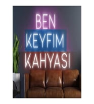 BEN KEYFİM KAHYASI Yazılı Neon Tabela