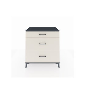 Kronos Şifonyer 3 Çekmeceli 88x59x96 Antrasit-Aytaşı