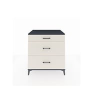 Kronos Şifonyer 3 Çekmeceli 88x59x96 Antrasit-Aytaşı