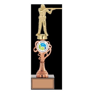 ODAK KUPA - Figürlü Kupalar - Atıcı Figürlü Kupalar FG-034 C - 34 cm