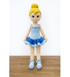 Kiara Balerin Amigurumi Örgü Bebek Tükeniyor