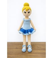 Kiara Balerin Amigurumi Örgü Bebek Tükeniyor
