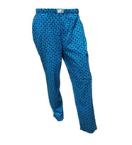 JOJOBOY POLO ERKEK TEK CEPLİ PİJAMA (Mavi-Siyah)