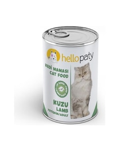 Hello Patty Kuzu Etli Yetişkin Kedi Konservesi 415gr