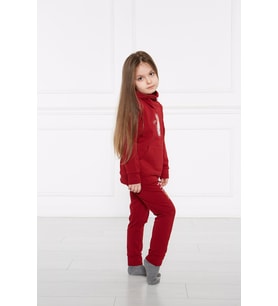 Unisex Bordo Kızılderili Eşofman Takımı