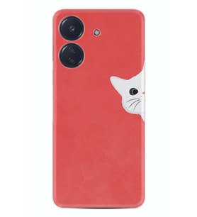 Xiaomi Redmi 13c Kılıf Silikon Desen Özel Seri Kedoş 1735