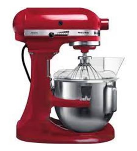 KitchenAid Heavy Duty Set Üstü Mikser Empire Red - 4,8lt - 5KPM5EER