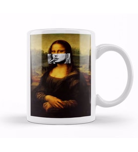 Mona Lisa Kupa Bardak Porselen