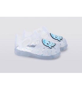 Igor S10306 Tobby V. Pulpo Çocuk Sandalet Beyaz-Açık Mavi (Beyaz-Mavi)