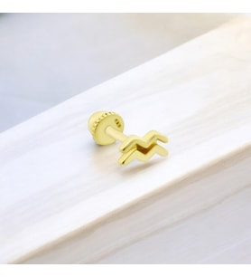 Glorria Altın Kova Burcu Helix Piercing