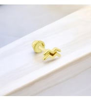 Glorria Altın Kova Burcu Helix Piercing