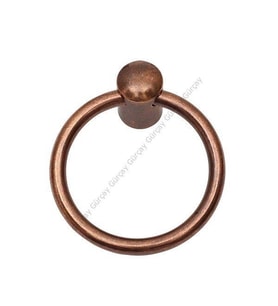 Gürçay Halka Kulp 60mm (2 Adet) BAKIR